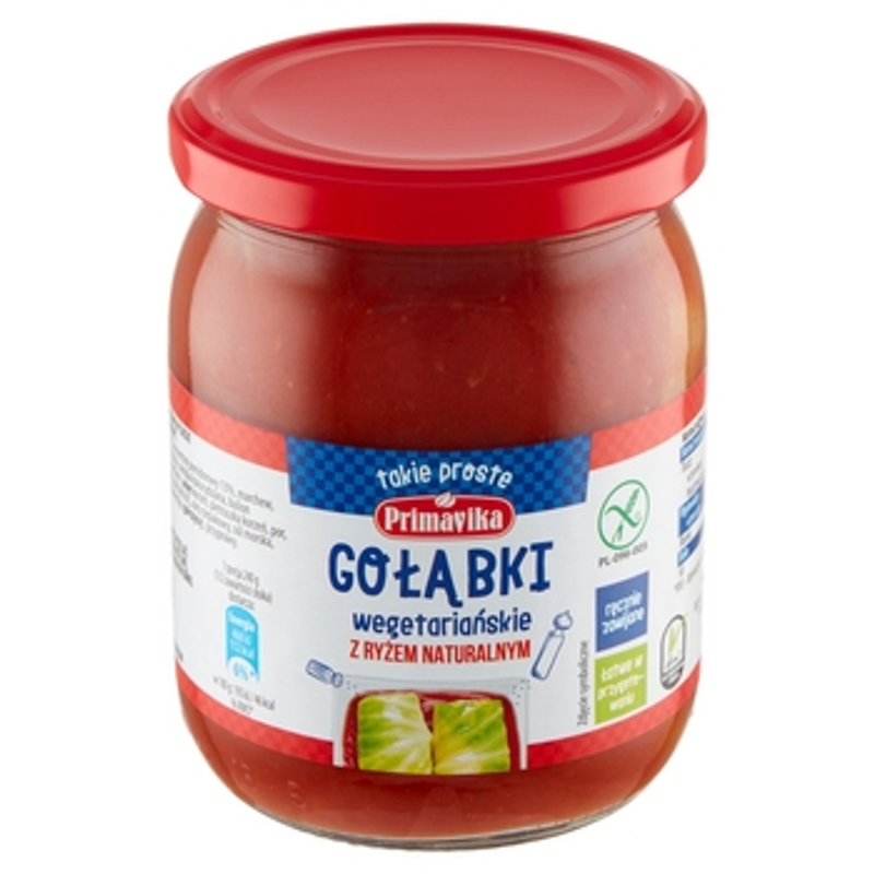 Primavika Gołąbki wegetariańskie z ryżem 480 g